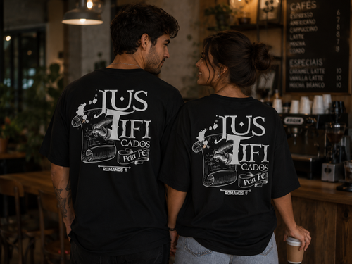 Camiseta Justificados Pela Fé